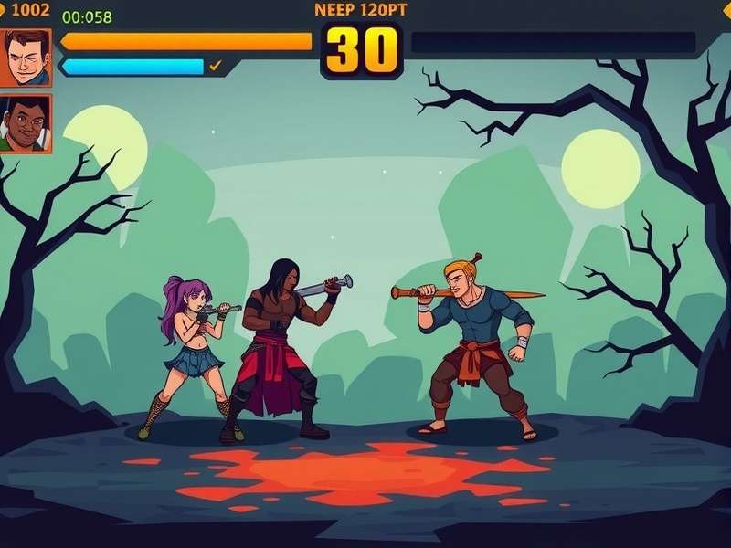 Black Pepper Brawler character selection screen